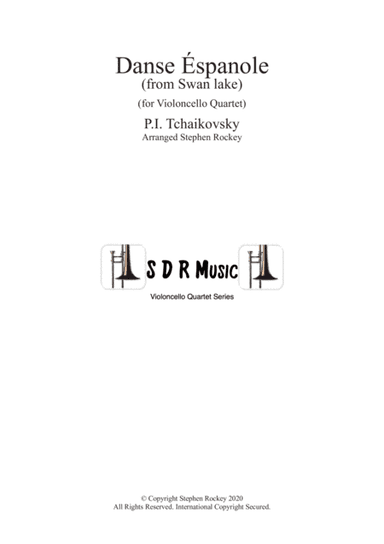 Spanish Dance from Swan Lake for Violoncello Quartet (arr. Stephen Rockey)