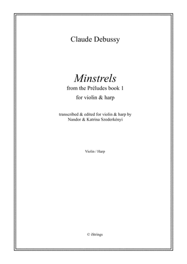 Minstrels - for violin & harp (arr. Nandor & Katrina Szederkenyi)