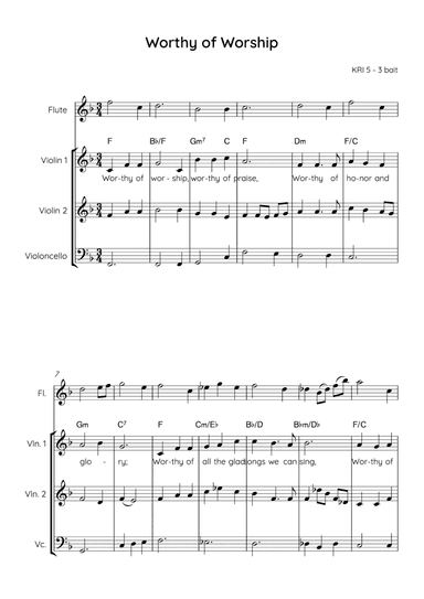 Worthy of Worship (arr. Angie Wiranata)