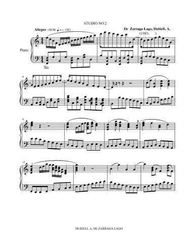 Ten Etudes No.2