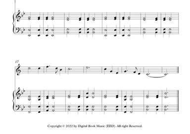 Silent Night - Franz Xaver Gruber (Clarinet + Piano) (arr. Digital Book Music)