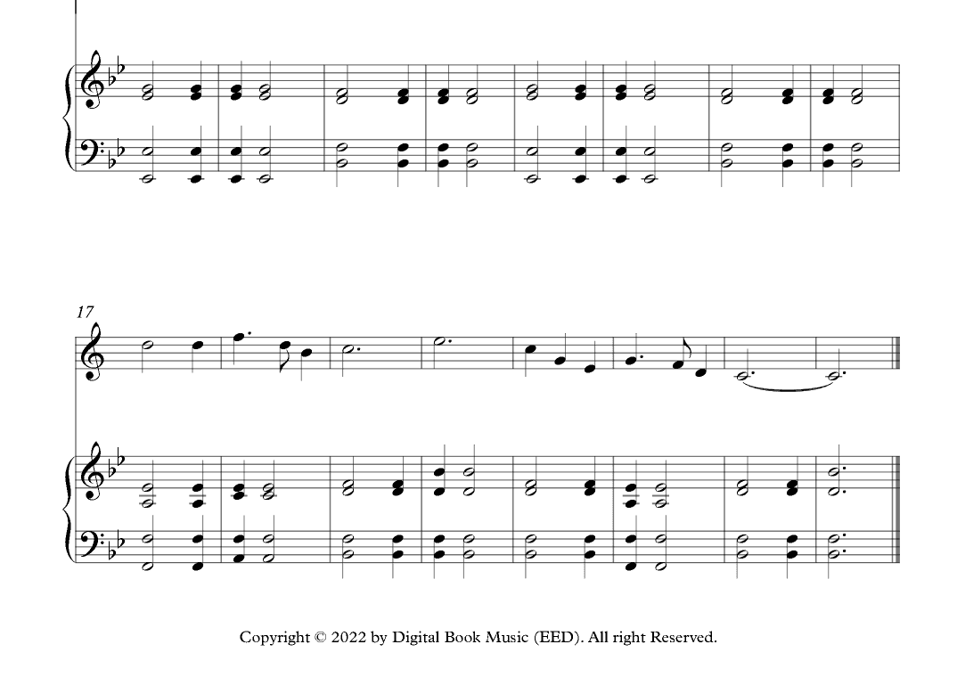 Silent Night - Franz Xaver Gruber (Clarinet + Piano) (arr. Digital Book Music)