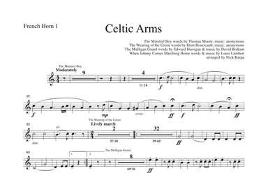 Celtic Arms - French Horn 1 part (arr. Nick Raspa)