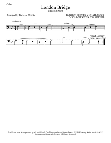 London Bridge (arr. Dominic Meccia)
