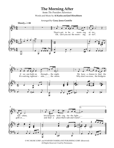 The Morning After (arr. Casey Jones Costello)