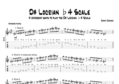 D# Locrian b4 Scale (4 Ways to Play)