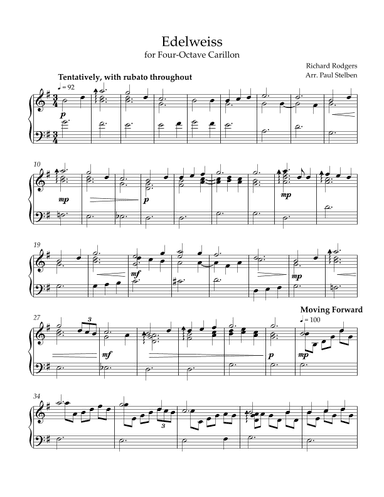 Edelweiss (arr. Paul Stelben)