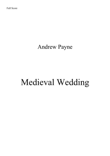 Medieval Wedding