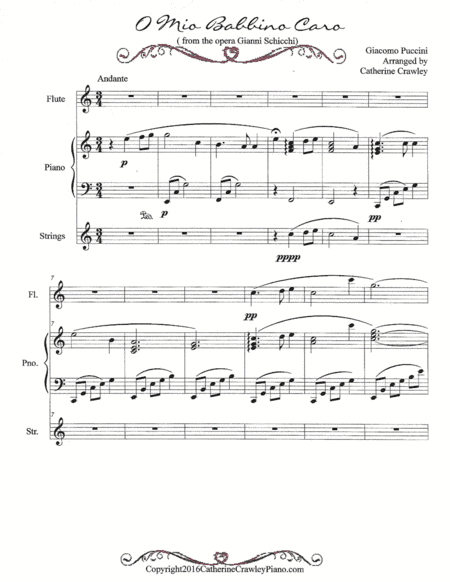 O Mio Babbino Caro (arr. Catherine Crawley)