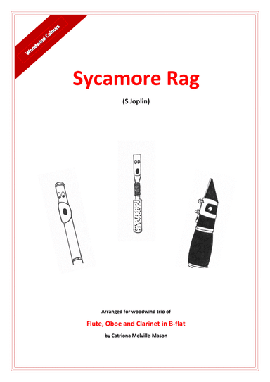 Sycamore Rag (flute, oboe, clarinet trio) (arr. Catriona Melville-Mason)
