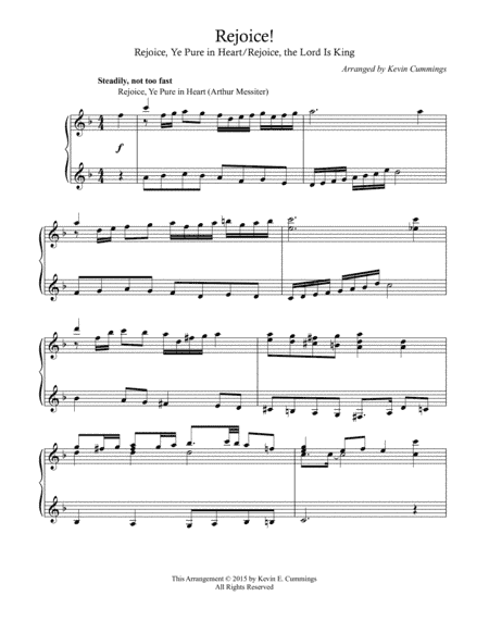 Rejoice! (arr. Kevin Cummings)
