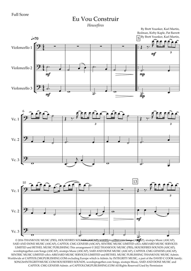Build My Life (arr. Fabio Britto)
