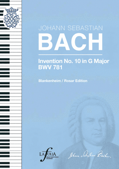 Invention 10 in G major BWV 781 Blankenheim / Rosar Edition (arr. Walter Blankenheim, Inge Rosar)