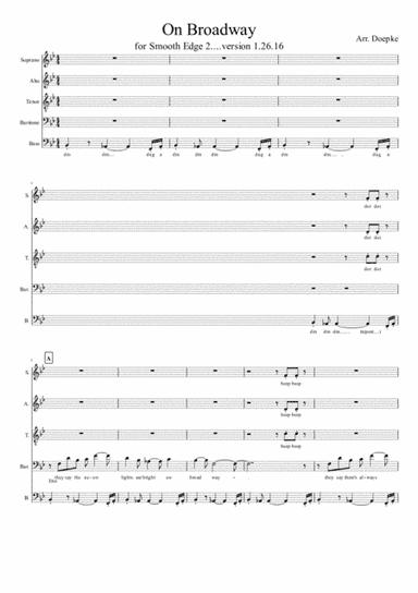 On Broadway (arr. B. Doepke)