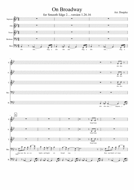 On Broadway (arr. B. Doepke)