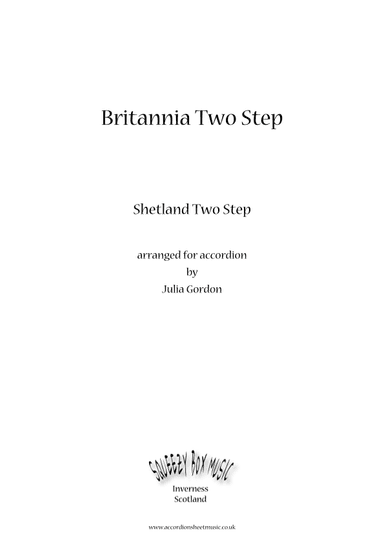 Britannia Two Step (Shetland Two Step) (arr. Julia Gordon)