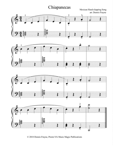 Chiapanecas (arr. Dennis Frayne)