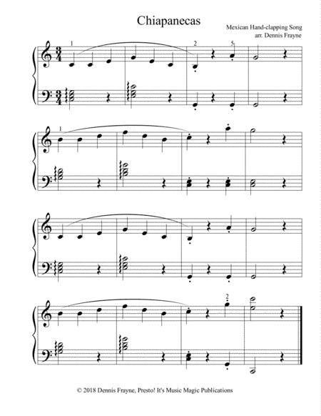 Chiapanecas (arr. Dennis Frayne)