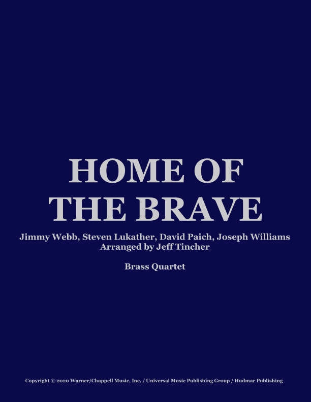 Home Of The Brave (arr. Jeff Tincher)