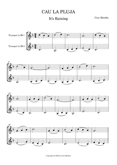 CAU LA PLUJA Tp Duet F