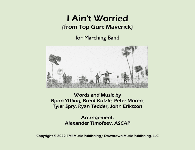 I Ain't Worried (arr. Alexander Timofeev)