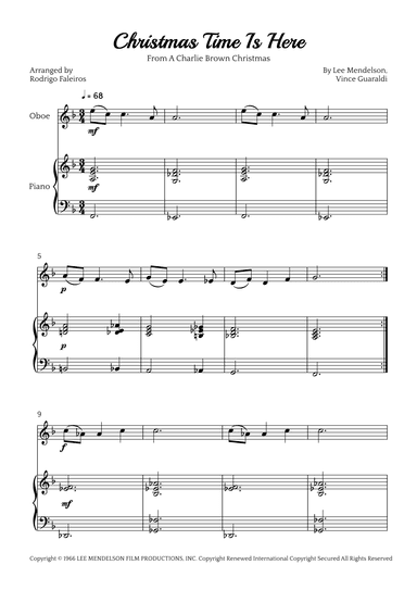 Christmas Time Is Here (arr. Rodrigo Faleiros)
