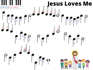 Jesus Loves Me (arr. Mrs. Judy Naillon "ViolinJudy")