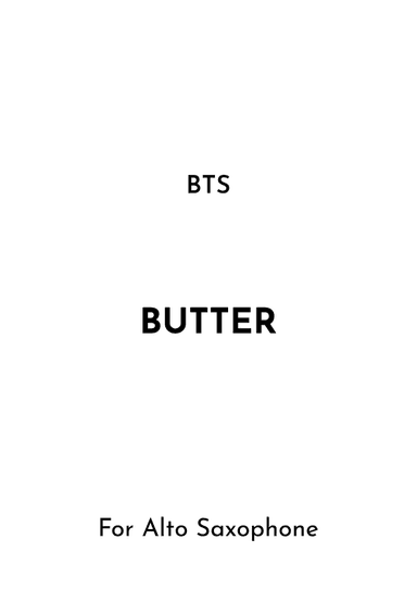 Butter (arr. Jireh J.)