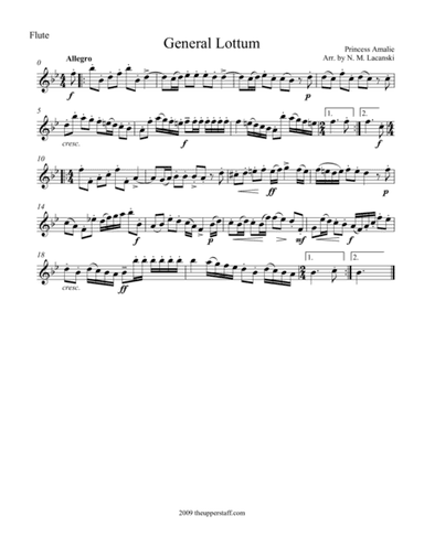 General Lottum (arr. Nick Lacanski)