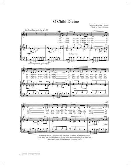 O Child Divine