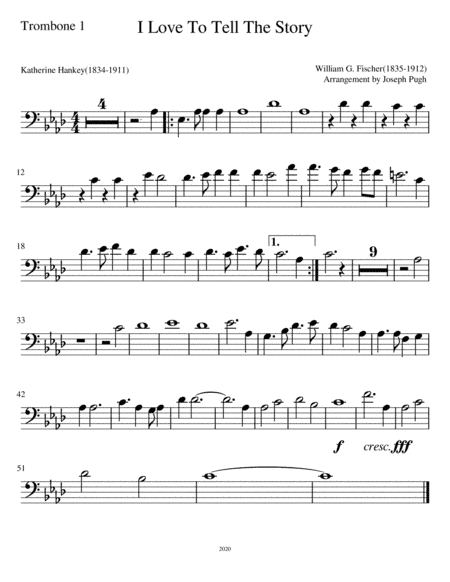 I Love To Tell The Story (Orchestra) (arr. Joseph Pugh)