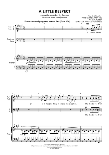 A Little Respect (arr. Christopher Fossey)