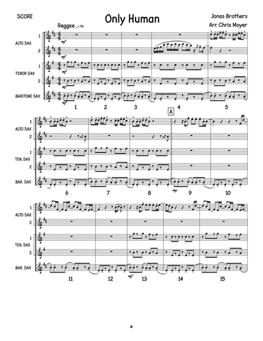 Only Human (arr. Chris Moyer)