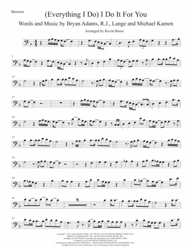 (Everything I Do) I Do It For You (arr. Kevin Busse)