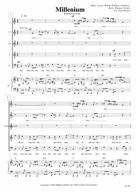 Millenium (arr. Jetse Bremer)