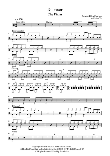 Debaser (arr. Ben Charnley, Mina Yu)