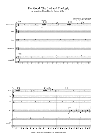 The Ecstasy Of Gold (arr. Andrew Middleton)