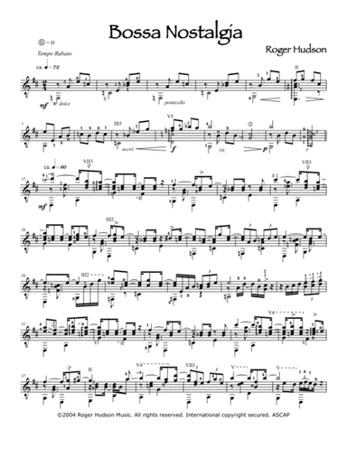 Bossa Nostalgia