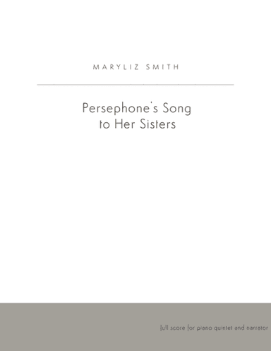 Persephone's Song to Her Sisters