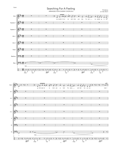 Searching For A Feeling (arr. Ben Bram)