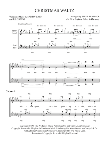 The Christmas Waltz (arr. Steve Tramack)