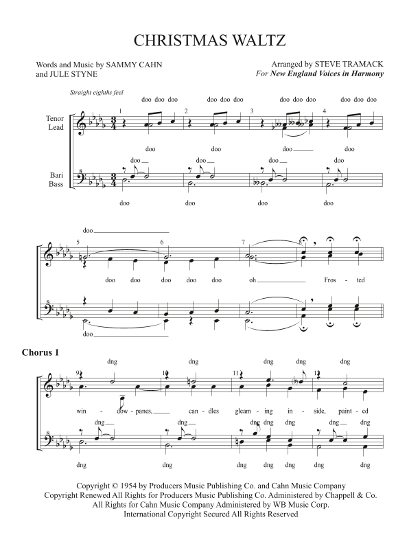 The Christmas Waltz (arr. Steve Tramack)
