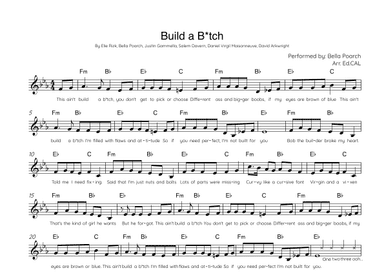 Build A Bitch (arr. Arr. Ed.CAL)