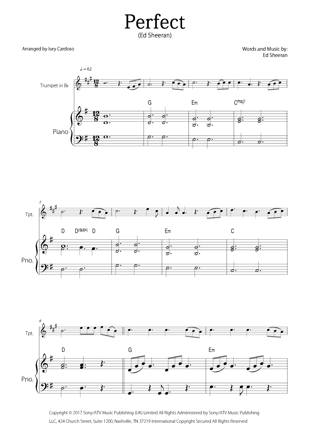 Perfect (arr. Iury Cardoso)