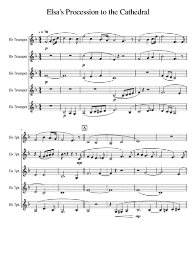 Elsa's Procession to the Cathedral (arr. Karley O'Hearn)