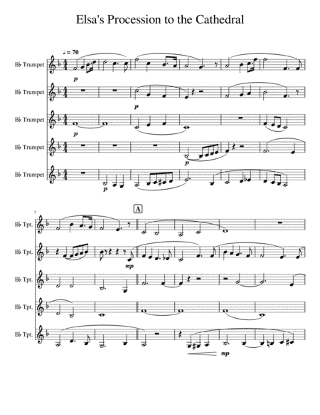 Elsa's Procession to the Cathedral (arr. Karley O'Hearn)