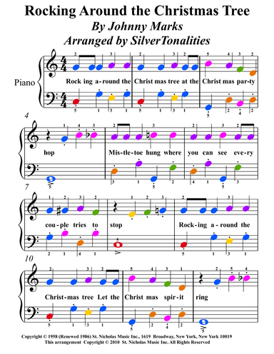 Rockin' Around The Christmas Tree (arr. SilverTonalities)
