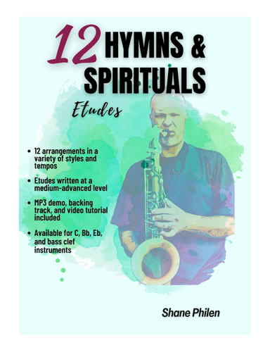12 Hymns and Spirituals: Eb Parts (arr. Shane Philen)