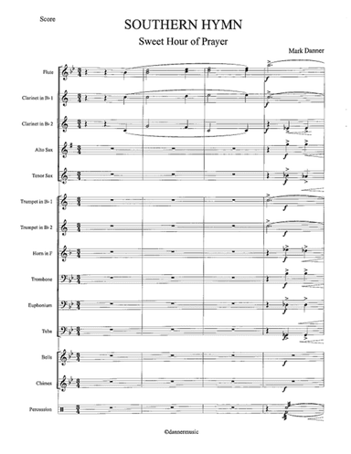 SOUTHERN HYMN (arr. Mark Danner)