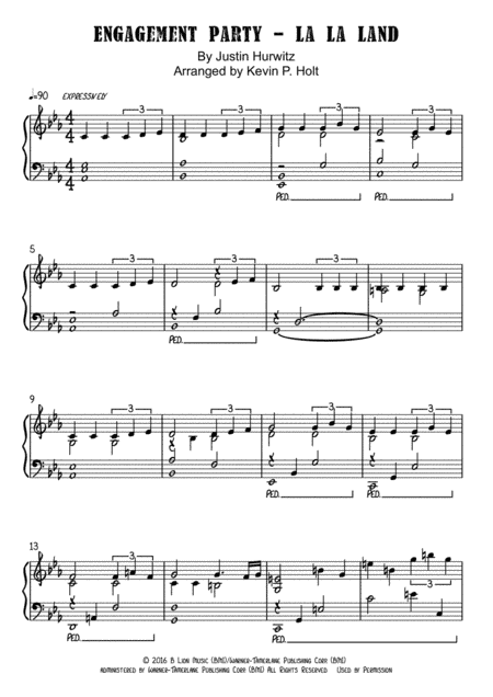 Engagement Party (arr. Kevin P. Holt)